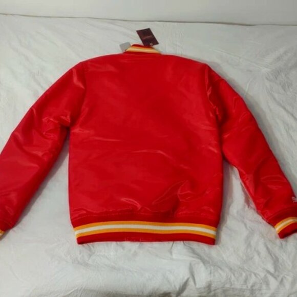 NWT Kansas City Chiefs Women's XS  Coaches Puffer Jacket Mitchell & Ness NFL - Picture 3 of 10